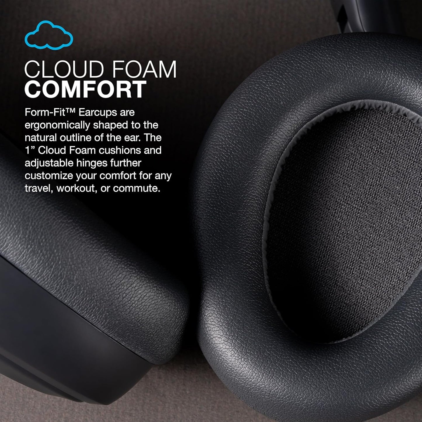 JLab JBuds Lux Active Noise Cancellation Bluetooth Headphones, Wireless