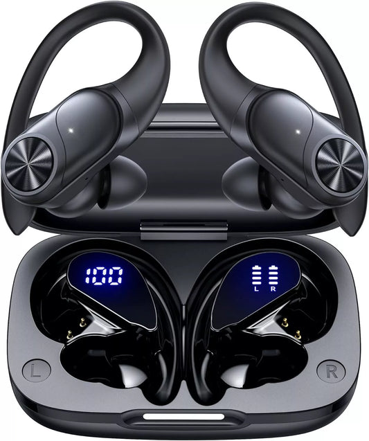 POCBUDS T60 True Wireless Earphones Bluetooth Wireless Over Ear Black Earbud